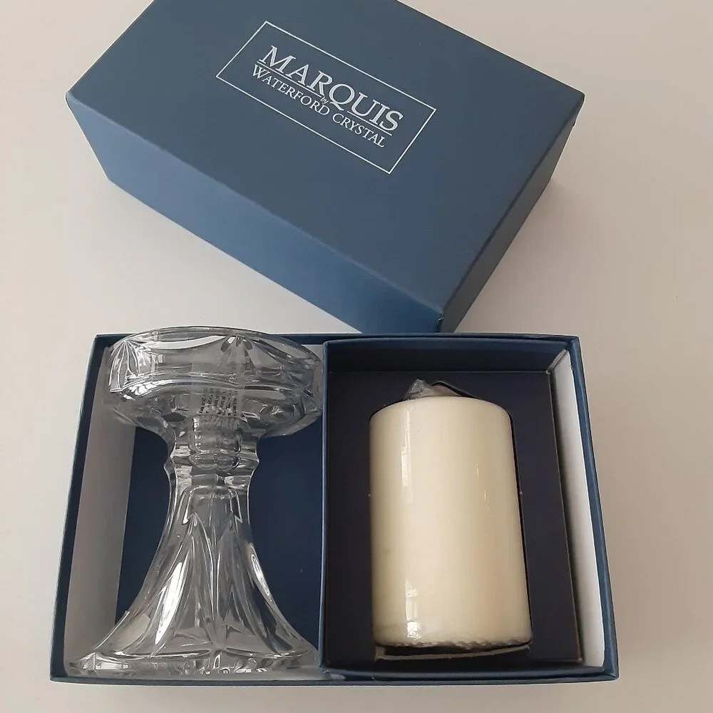 Marquis Waterford Crystal - made in Germany - Candle and Crystal Holder